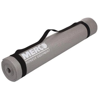 Merco Yoga PVC 4 Mat podložka na cvičení šedá Merco Yoga PVC 4 Mat podložka na cvičení šedá