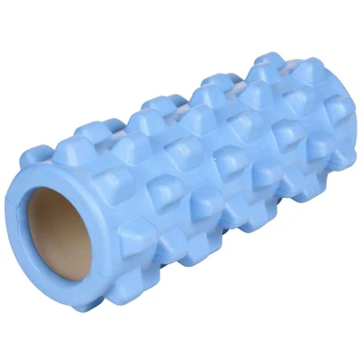Merco Yoga Roller F2 jóga válec modrá Merco Yoga Roller F2 jóga válec modrá