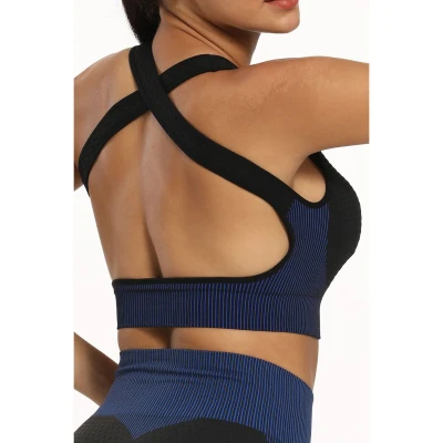 Merco Yoga Sense fitness set dámský černá-modrá