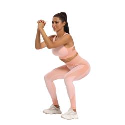Merco Yoga Sense fitness set dámský růžová