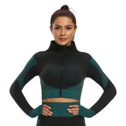 Merco Yoga Sense fitness set dámský zelená tm.