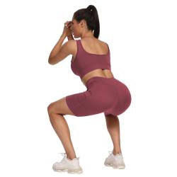 Merco Yoga Sporty krátké sportovní legíny červená