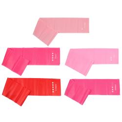 Merco Yoga Stretch Mix 1500 sada posilňovacích gúm 5 ks ružová