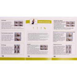 Merco Yoga Stretch Mix 1500 sada posilňovacích gúm 5 ks ružová