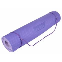 Merco Yoga TPE 6 Double Mat podložka na cvičení fialová-fialová
