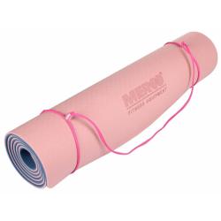Merco Yoga TPE 6 Double Mat podložka na cvičení růžová-modrá