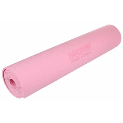 Merco Yoga TPE 6 Mat podložka na cvičení růžová