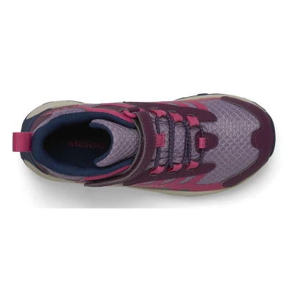 Merrell Moab Speed 2 Mid A/C WTRPF K berry dětské kotníkové turistické boty