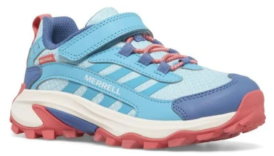 Merrell Mk167547 Moab Speed 2 Low A/c Wtpf Turq/coral dětské outdoorové boty