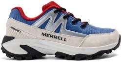 Merrell Mk268378 Moab Speed 2 Fst Wp Blue/red dětské outdoorové boty