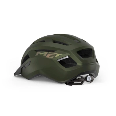 Met Přilba Allroad Olive Iridescent -58/61 cm