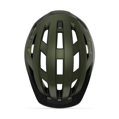 Met Přilba Allroad Olive Iridescent -58/61 cm