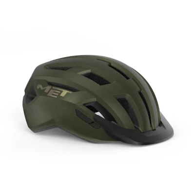 Met Přilba Allroad Olive Iridescent - 56/58 cm Met Přilba Allroad Olive Iridescent - 56/58 cm