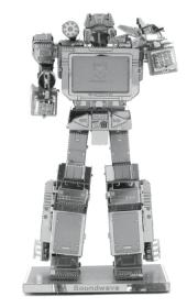 Metal Earth Luxusní ocelová stavebnice Transformers Soundwave