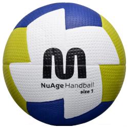 Meteor Nuage 1 míč na házenou bílá-modrá