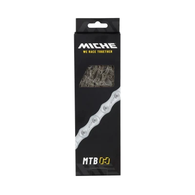 MICHE Řetěz 10s pro MTB SH 138 čl, stříbrný, box