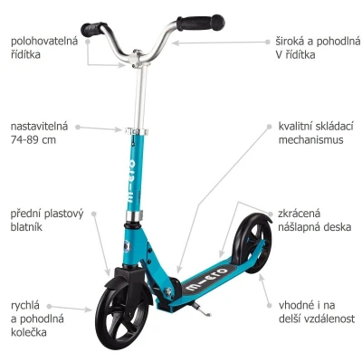Micro Cruiser Aqua koloběžka