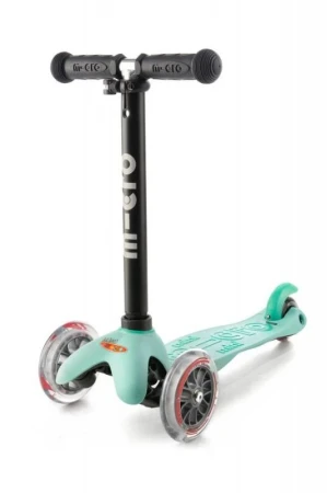 Micro Mini2go Deluxe Plus - mátová (mint) + reflexní sada