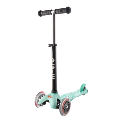 Micro Mini2go Deluxe Plus - mátová (mint) + reflexní sada