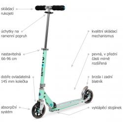 Micro Speed+ mint koloběžka + sleva 300,- na příslušenství
