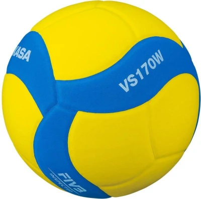 Mikasa Míč volejbalový VS170W modrý
