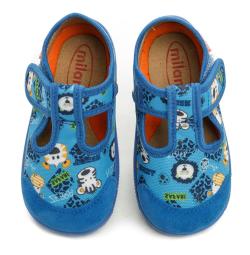 Milami 226-6S světle modré bačkůrky