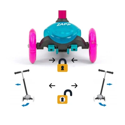 MILLY MALLY Dětská koloběžka Scooter Zapp grey