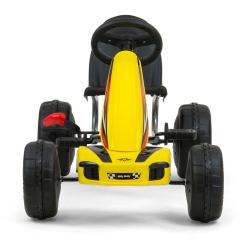 Milly Mally Dětská šlapací motokára Go-kart Viper bílá