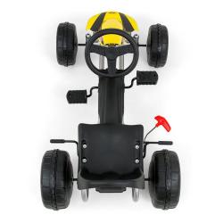 Milly Mally Dětská šlapací motokára Go-kart Viper modrá