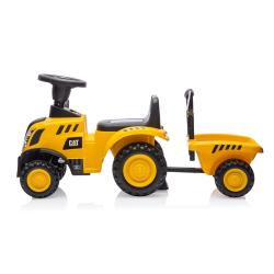 Milly Mally Odrážedlo CAT TRACTOR žluté