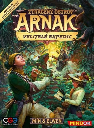Mindok Ztracený ostrov Arnak: Velitelé expedic rozšíření deskové hry