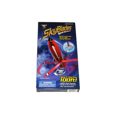 Miniprop SkyBlades Hybrid Rockets raketa s gumovým pohonem