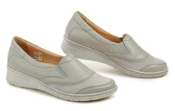 MintakaCZ Mintaka 1561 šedé dámské mokasíny