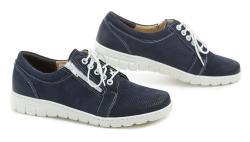 MintakaCZ Mintaka 211417-23 modré dámske poltopánky