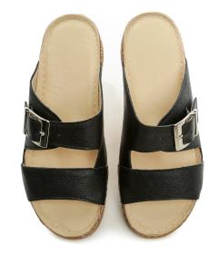 MintakaCZ Mintaka 41015-25 čierne dámske nazúvaky na kline