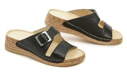 MintakaCZ Mintaka 41015-25 čierne dámske nazúvaky na kline