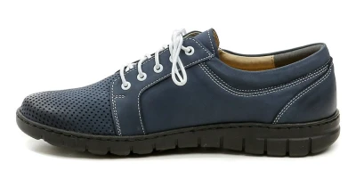 MintakaCZ Mintaka 1417-23 modré dámské polobotky