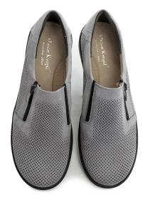 MintakaCZ Mintaka 211418-23 šedé dámské polobotky