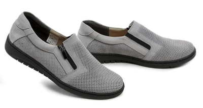 MintakaCZ Mintaka 211418-23 šedé dámské polobotky