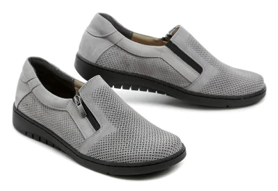 MintakaCZ Mintaka 211418-23 šedé dámské polobotky