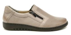 MintakaCZ Mintaka 211418A světle šedé dámské polobotky