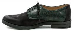 Mintaka 3343 černo zelené dámské polobotky