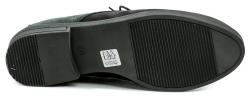 Mintaka 3343 černo zelené dámské polobotky