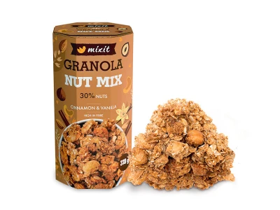 Mixit Granola z pece Ořechový mix 370 g