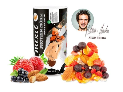Mixit Proteinové müsli Adama Ondry s ovocem 350 g