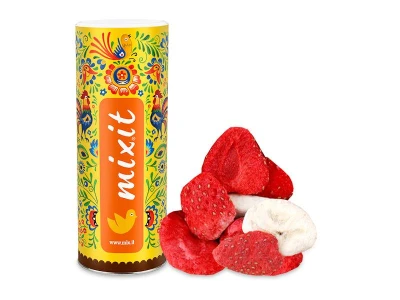 Mixit Velké křupavé ovoce Banán a jahoda 160 g