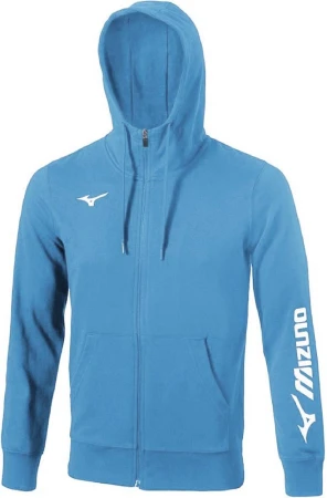 Mizuno Terry FZ modrá pánská mikina s kapucí