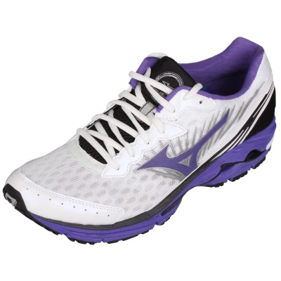 Mizuno Wave Rider 16 W bílo-fialová dámská běžecká obuv