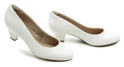 Vizzano Modare 7005-600 bílé dámské lodičky na podpatku