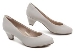 Vizzano Modare 7005-600 šedé dámské lodičky na podpatku